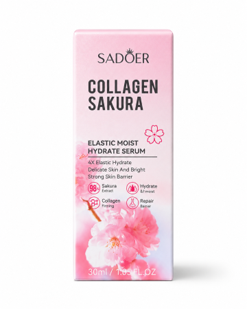 Produse - Ser Facial Intens Hidratant SADOER Collagen Sakura