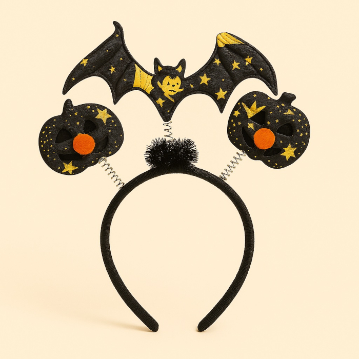 Coronita neagra Halloween – Decorul care spune “Boo!” cu stil [1]