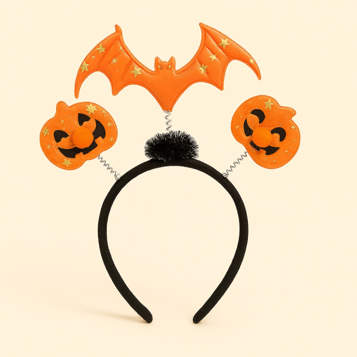 Coronita portocalie Halloween – Decorul care spune “Boo!” cu stil [1]