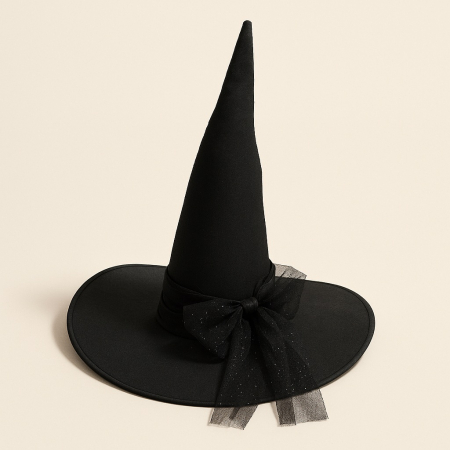 HALLOWEEN IN FAMILIE - Palarie mare Halloween – Accesoriul perfect pentru o aparitie magica