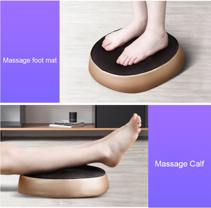 Aparat de Masaj pentru Picioare, 3 Trepte de Intensitate, Incalzire, Multifunctional, Crem [7]