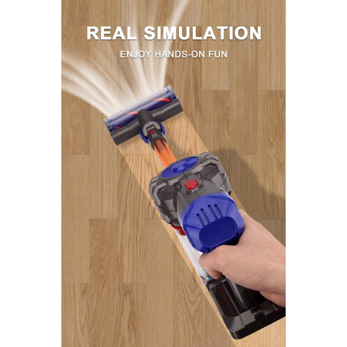 Aspirator de jucarie pentru copii, Aspiratie reala, Fara fir, Joynix [4]