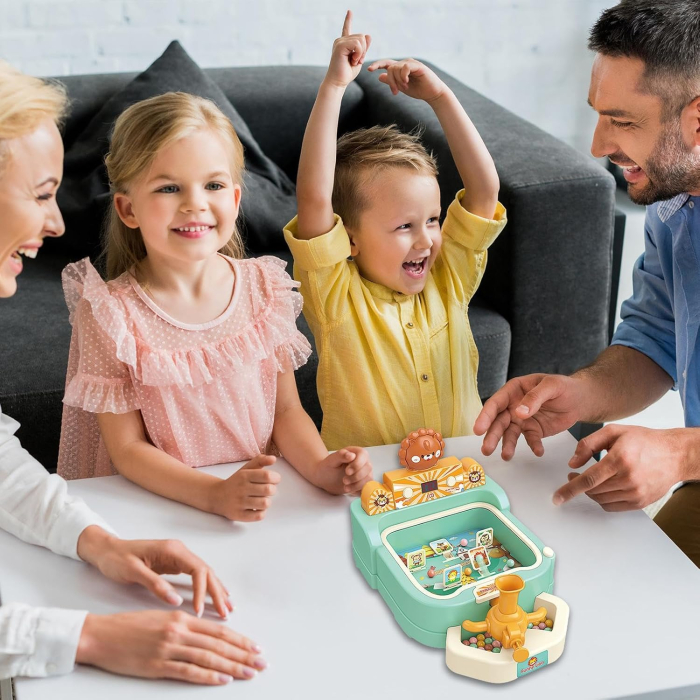 Joc Interactiv de Pinball cu Animalute, Bile Colorate pentru Tintire si Distractie Nelimitata, Tabela de Scor, Joynix [5]