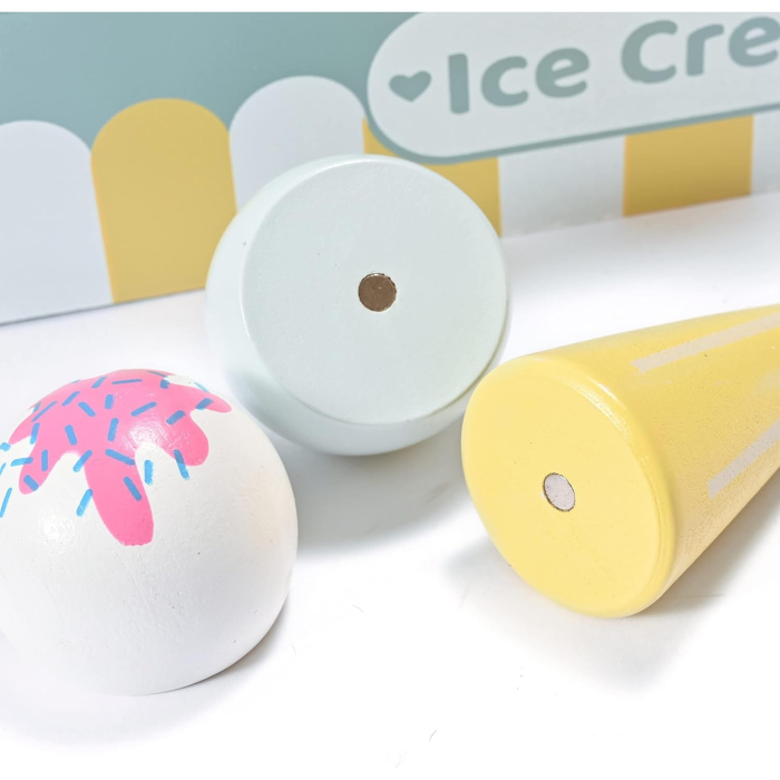 Mini Gelateria - Atelierul de Inghetata la Cornet si pe Bat, Lemn [5]