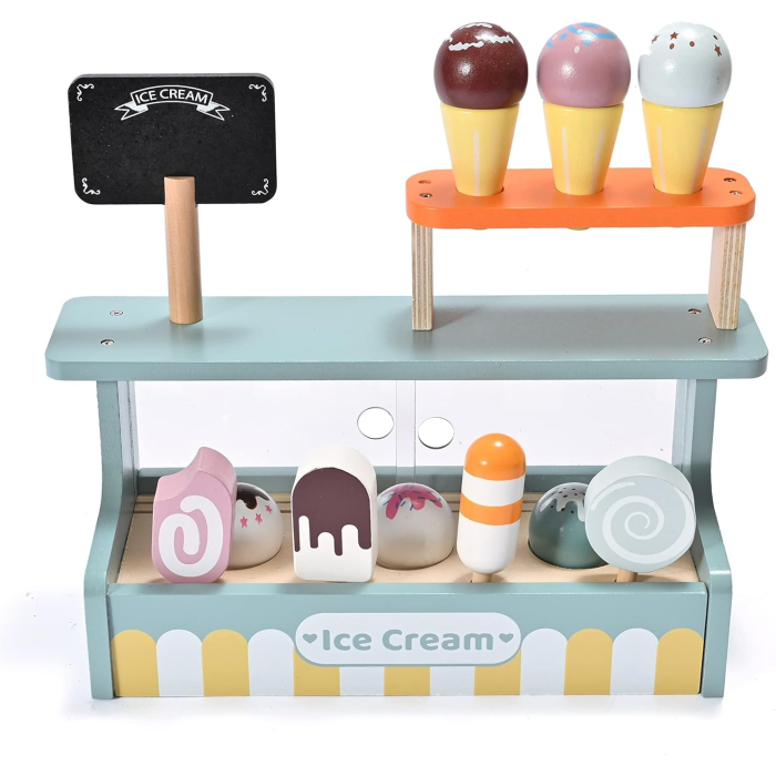 Mini Gelateria - Atelierul de Inghetata la Cornet si pe Bat, Lemn [7]