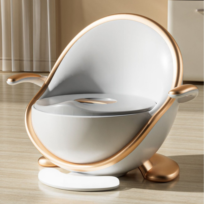 Olita Premium cu Sezut Moale si Vas Detasabil, Manere Reglabile si Suport Anti-Alunecare, Joynix [4]