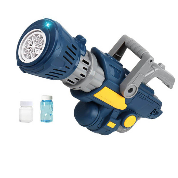 Pistol pentru baloane de sapun cu Rezervor pentru solutie, Milioane de baloane, Albastru [4]