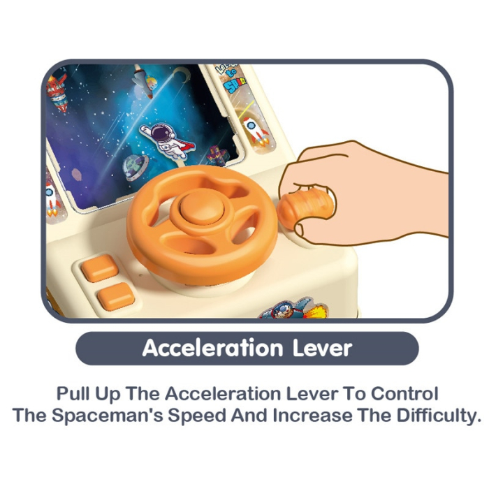 Volanul Magic – Simulator Interactiv de Condus cu Astronaut si Aventuri in Spatiu, 2 Viteze, Joynix [4]