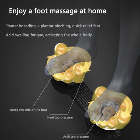 Aparat de Masaj pentru Picioare, 3 Trepte de Intensitate, Incalzire, Multifunctional, Gri [9]