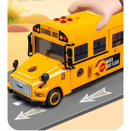 Autobuz Scolar Magic - Jucarie Interactiva de Asamblat cu Sunete si Lumini [4]