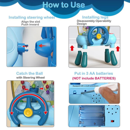 Joc Interactiv cu Bile Colorate, Joynix, coordonare, indemanare, multicolor, 3ani+ [4]