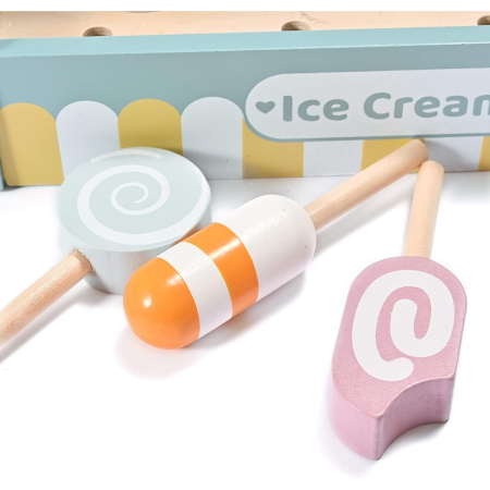 Mini Gelateria - Atelierul de Inghetata la Cornet si pe Bat, Lemn [5]