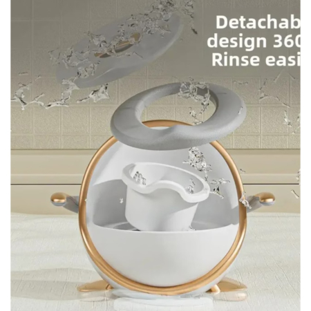 Olita Premium cu Sezut Moale si Vas Detasabil, Manere Reglabile si Suport Anti-Alunecare, Joynix [2]