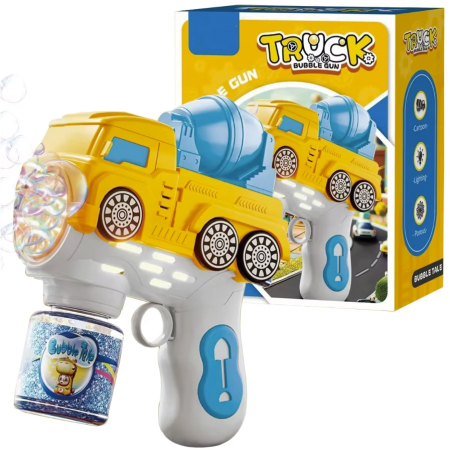 Pistol pentru Baloane de Sapun - BubbeDrive: Betoniera - cu Rezervor pentru Solutie, Explozie de Bule [4]
