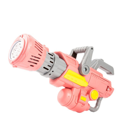 Pistol pentru baloane de sapun cu Rezervor pentru solutie, Milioane de baloane, Roz [6]