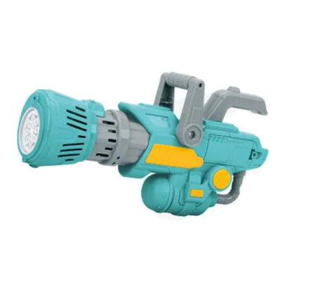 Pistol pentru baloane de sapun cu Rezervor pentru solutie, Milioane de baloane, Verde [2]