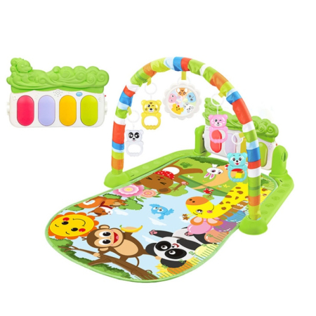 Articole și Jucării pentru Bebeluși - salteluta-activitati-bebelusi-pian-muzical-verde
