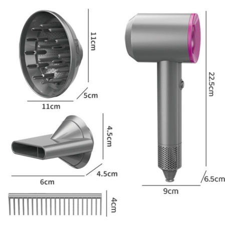 Set Interactiv cu Uscator de Par 2 in 1, Accesorii incluse, Joynix [2]