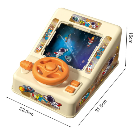 Volanul Magic – Simulator Interactiv de Condus cu Astronaut si Aventuri in Spatiu, 2 Viteze, Joynix [1]