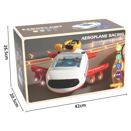 Volanul Magic – Simulator Interactiv de Zbor cu Avion, Pista si Obstacole, 2 Viteze, Joynix [3]