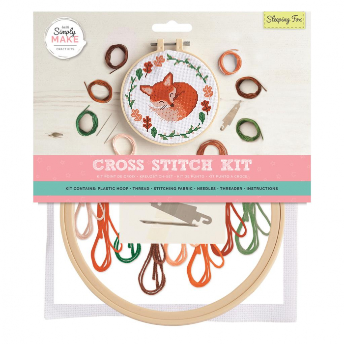 Big Cross Stitch Kit - Sleeping Fox [1]