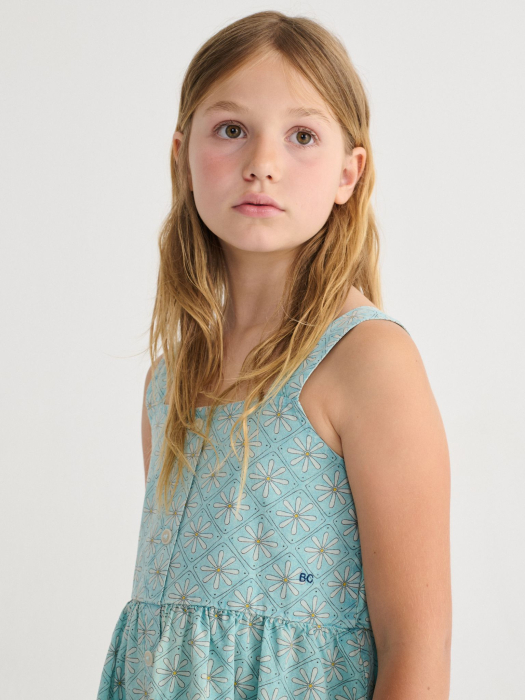 Daisy Mosaic all over woven dress [4]