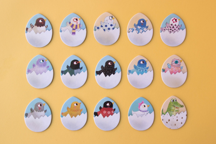 Joc de memorie Gaini cu pui, Londji [4]