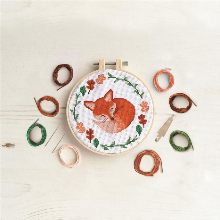 Kit Broderie – Vulpe Somnoroasa [2]
