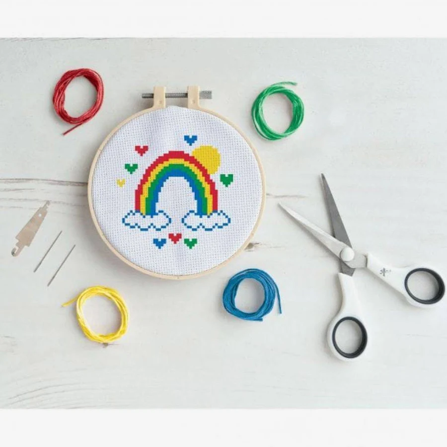 Kit de broderie – Curcubeu [2]