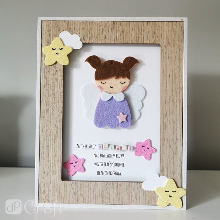 Set de confecționat ornamente îngerași din fetru – 3 bucăți [3]