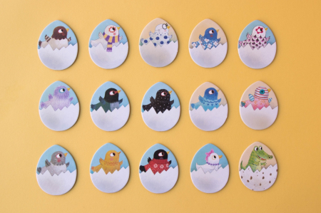 Joc de memorie Gaini cu pui, Londji [3]