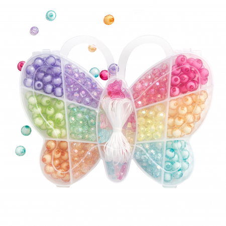 Kit de mărgele pentru realizarea bijuteriilor "BUTTERFLY”, aproximativ 285 de piese [1]