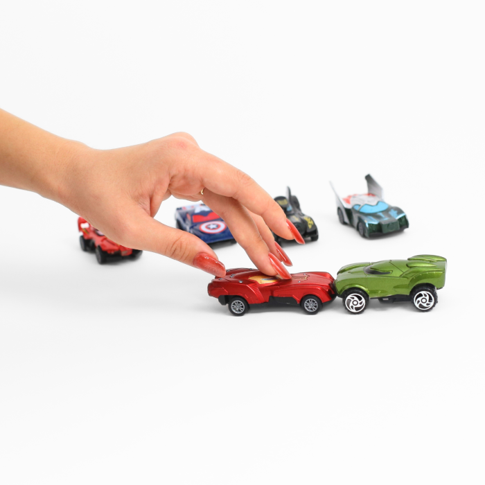 Set de masinute din aliaj Avengers [9]