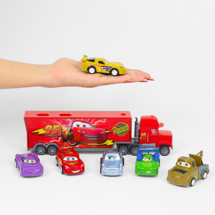 Set de masinute de plastic Cars [8]