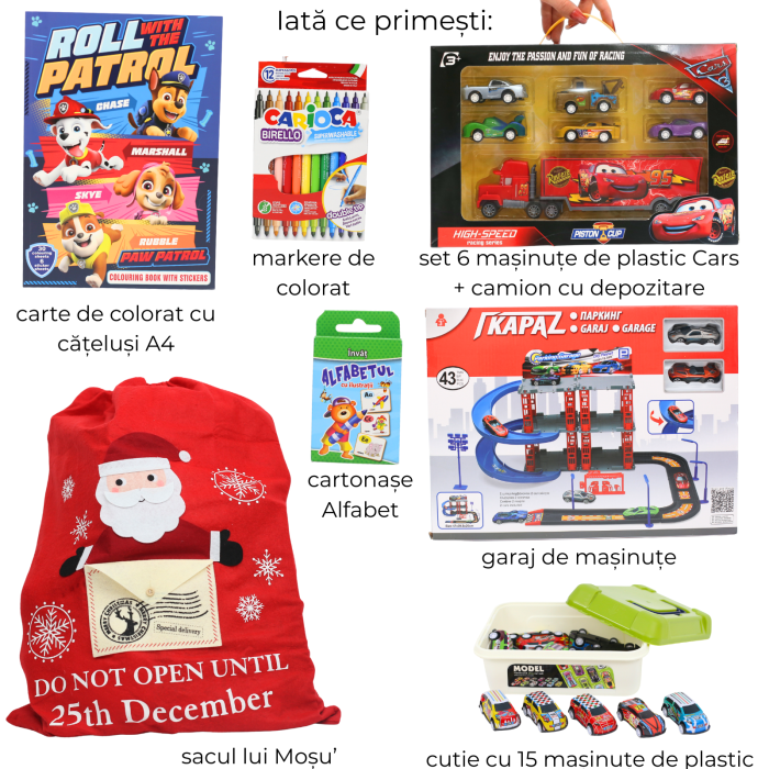 Sac de jucării 1 băieți 3-5 ani [2]