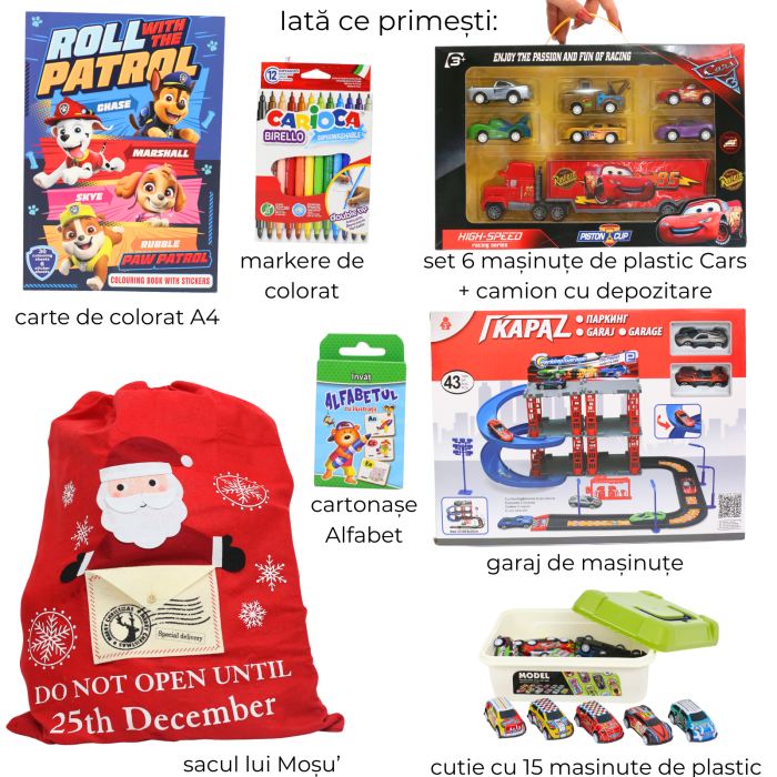 Sac de jucării 2 băieți 3-5 ani [2]