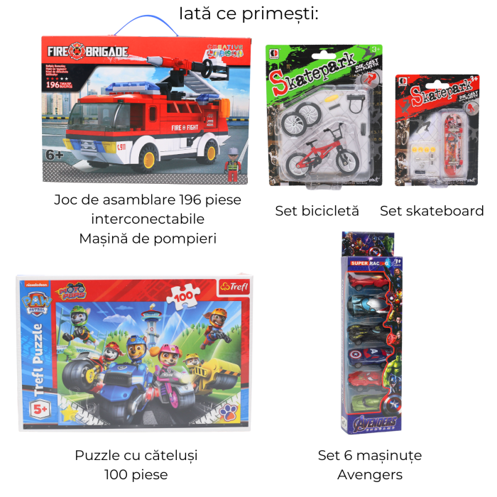 Sac de jucării 2 băieți 6-8 ani [2]