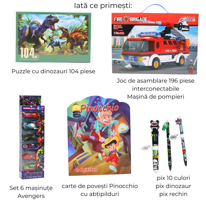 Sac de jucării 1 băieți 6-8 ani [2]