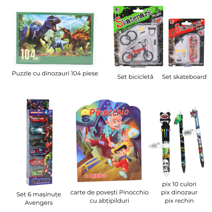 Sac de jucarii 3 băieți 6-8 ani [3]