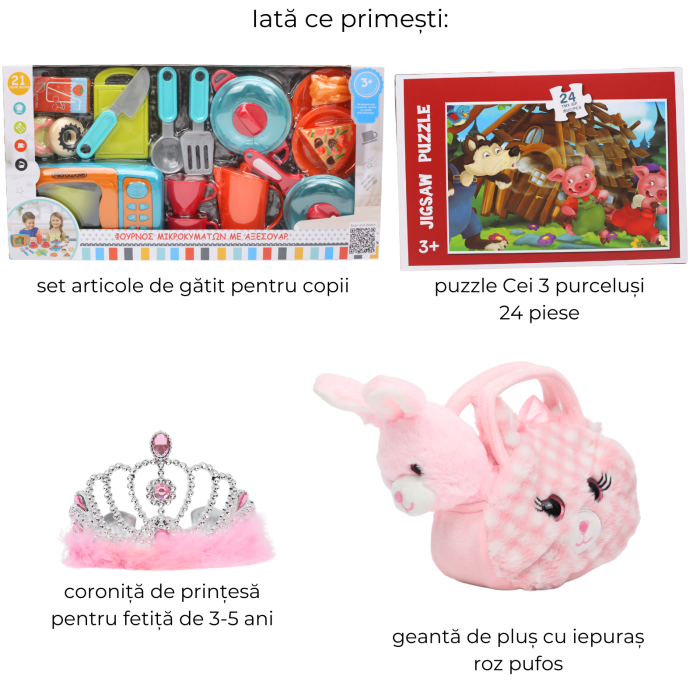 Sac de jucării 3 fete 3-5 ani [2]