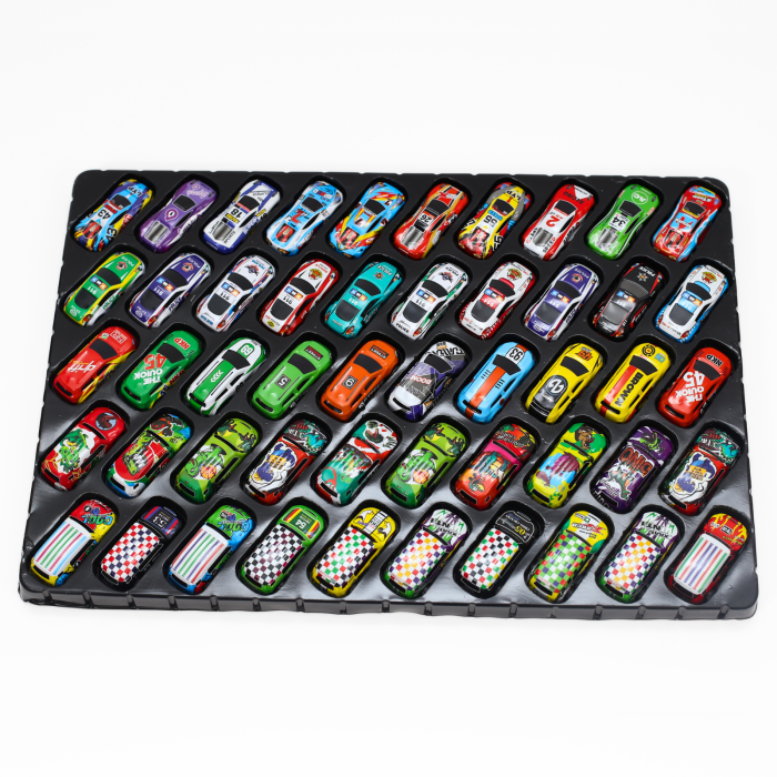 Set de 50 mașini metalice  – modele unice din aliaj, joc de colecție pentru copii, ambalaj cadou premium [3]