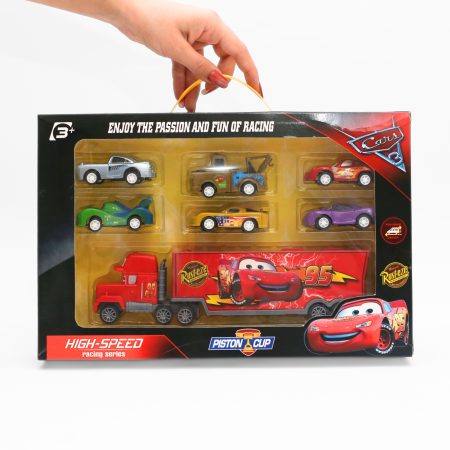 Produse - Set de masinute de plastic Cars