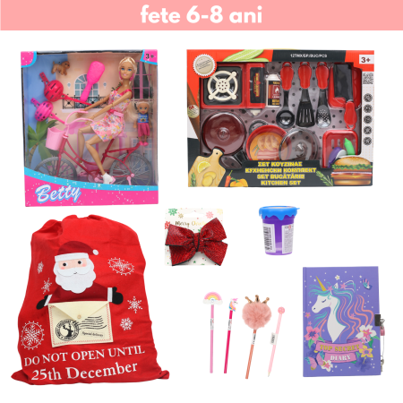 Saci de jucării  fete - Sac de jucării 1 fete 6-8 ani