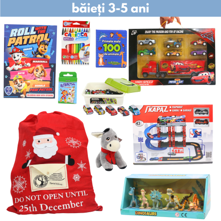 Produse - Sac de jucării 2 băieți 3-5 ani