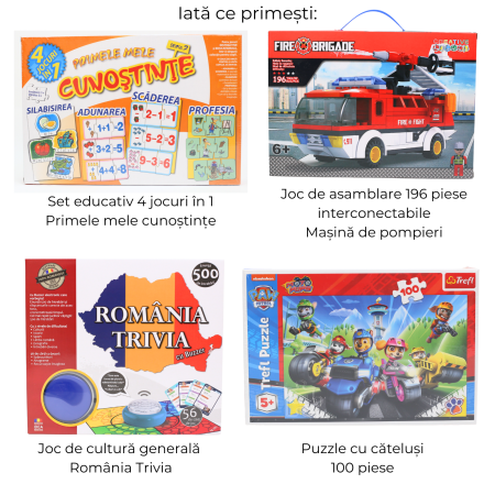 Sac de jucarii 3 băieți 6-8 ani [1]