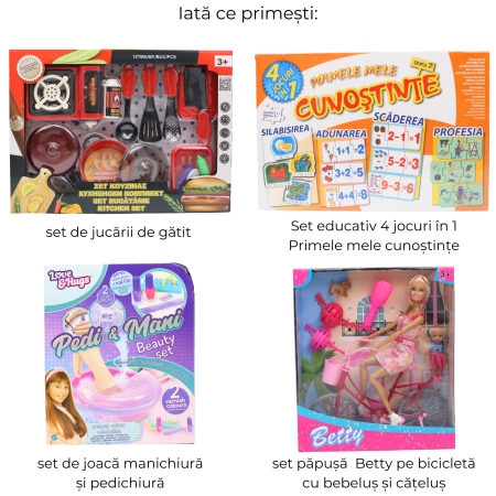Sac de jucării 3 fete 6-8 ani [1]