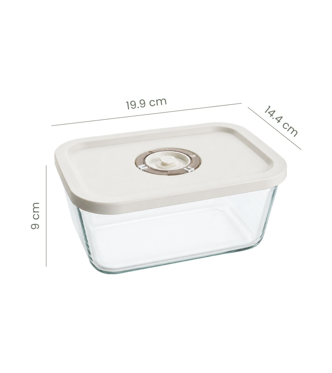 Caserola de vidare din sticla Kali Home [5]