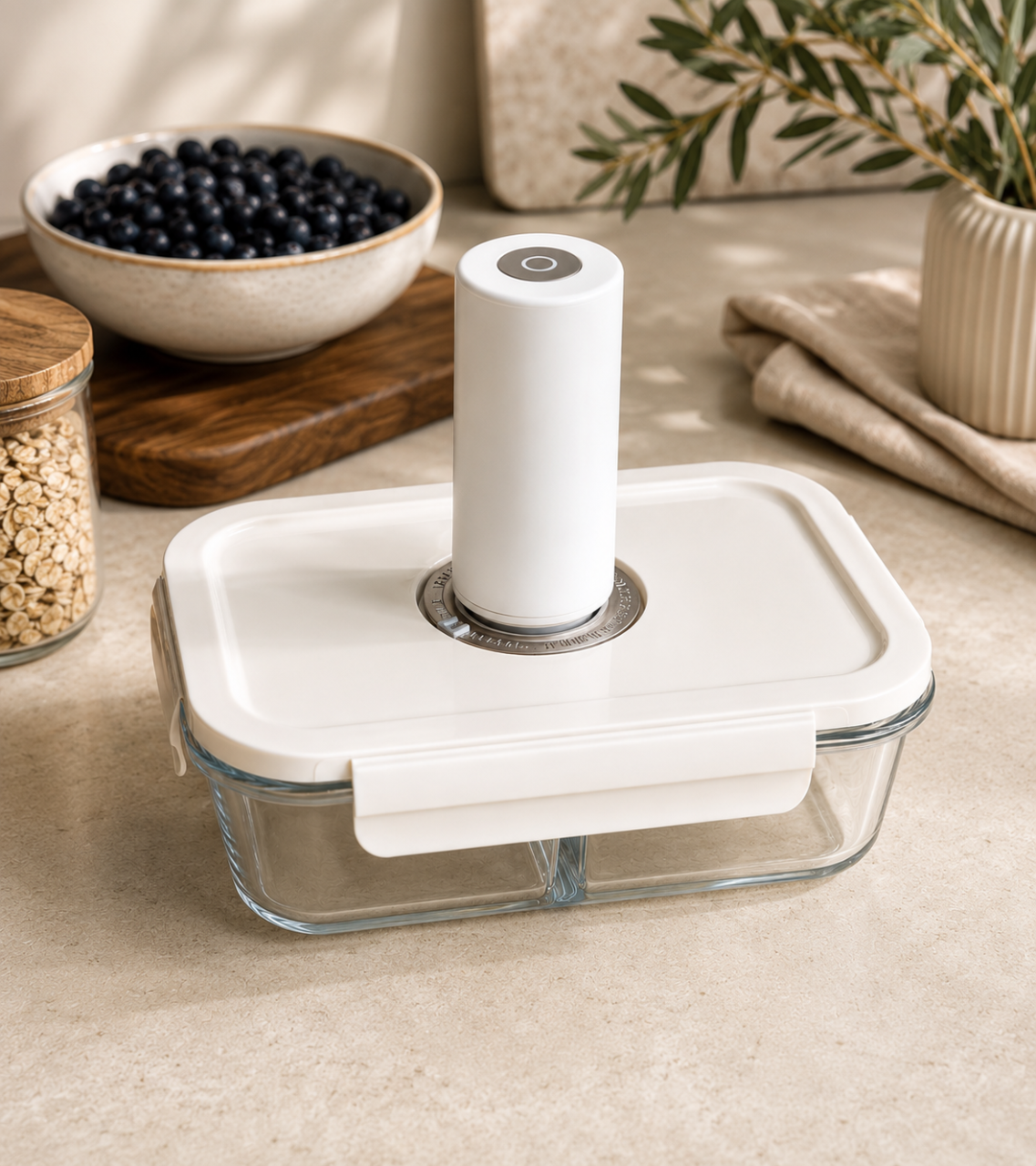 Caserola de vidare compartimentata 1020 ml Kali Home [4]