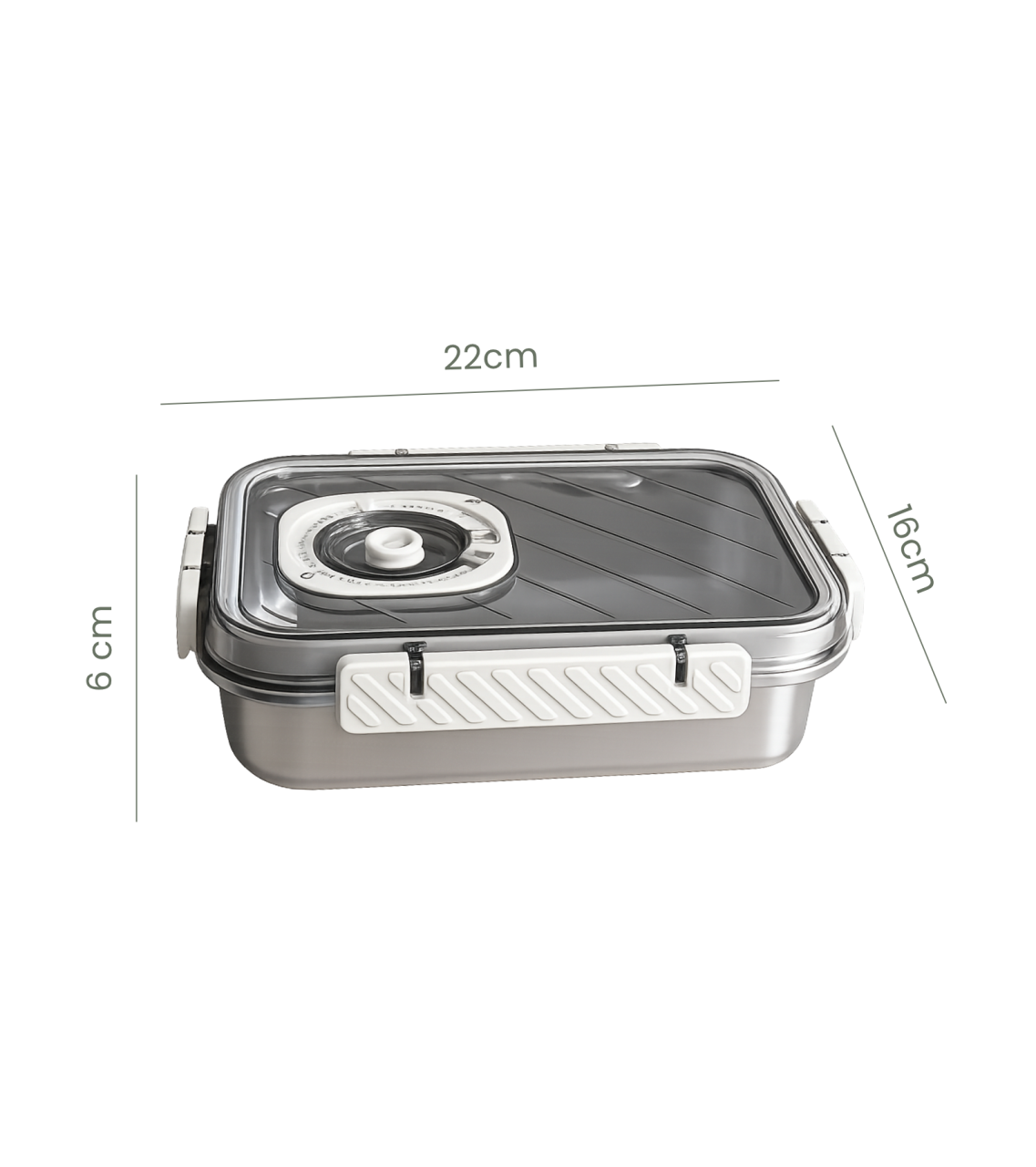 Caserola de vidare din inox Kali Home [8]