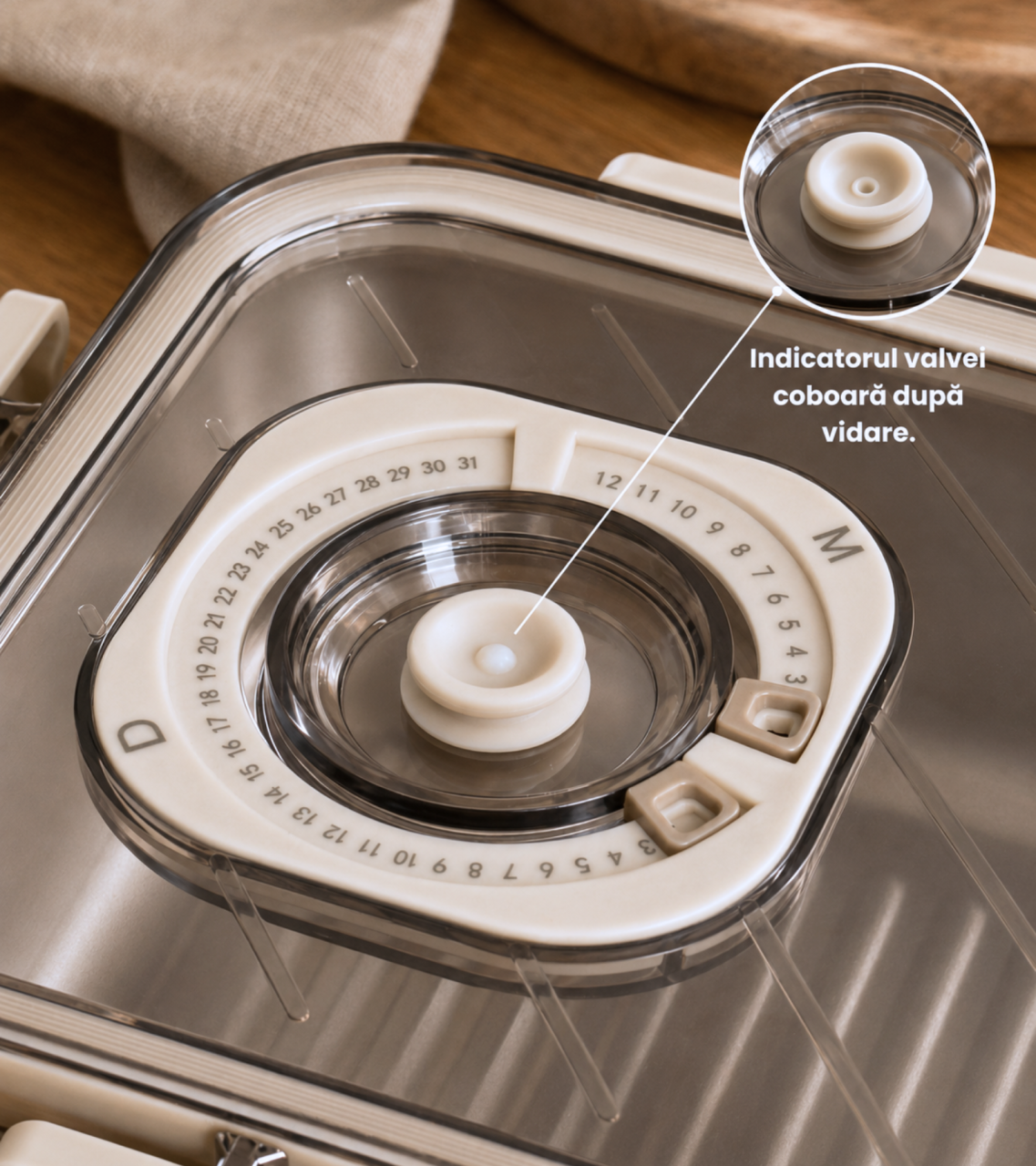 Caserola de vidare din inox Kali Home [4]